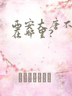 西安大唐不夜城在哪里?