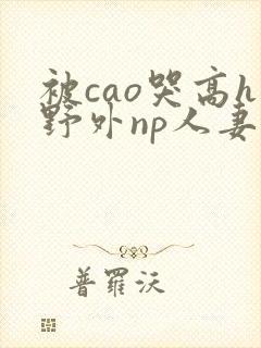 被cao哭高h野外np人妻产奶
