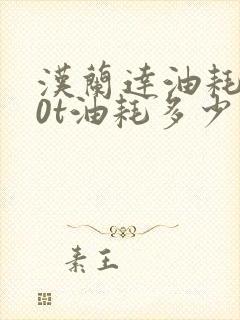 汉兰达油耗2.0t油耗多少