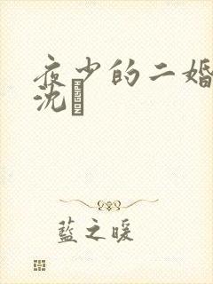 夜少的二婚新妻沈趐