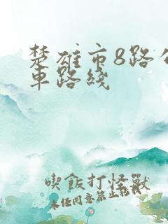 楚雄市8路公交车路线