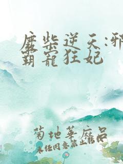 废柴逆天:邪王霸宠狂妃