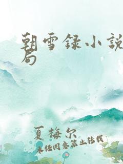 朝雪录小说大结局