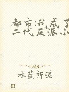 都市:我成了富二代反派小说txt主角