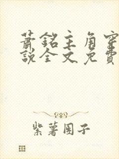 萧铭主角穿越小说全文免费阅读