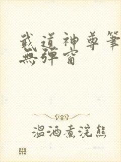 武道神尊笔趣阁无弹窗