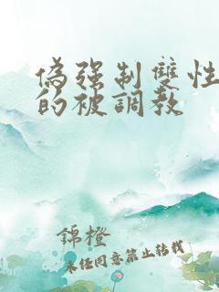 伪强制双性美人的被调教