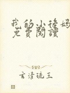 我的小后妈小说免费阅读