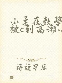 小柔在教学楼里被c到高潮小说
