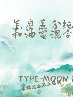 怎么区分纯电车和油电混合