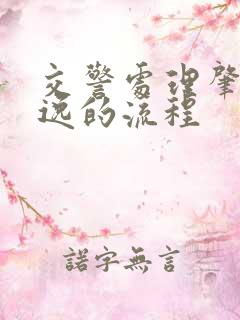 交警处理肇事逃逸的流程