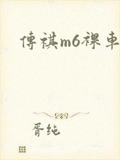 传祺m6裸车价