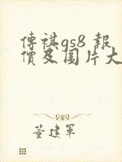 传祺gs8 报价及图片大全