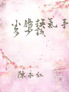 小肠换气手术得多少钱