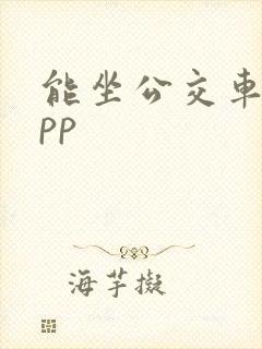 能坐公交车的app