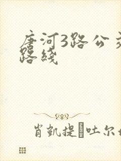 唐河3路公交车路线
