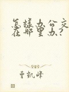 怎样办公交卡,在哪里办?