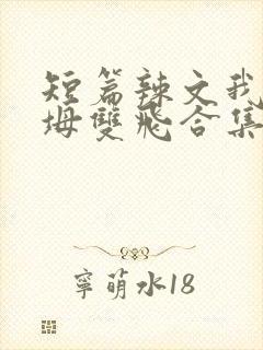 短篇辣文我和岳坶双飞合集
