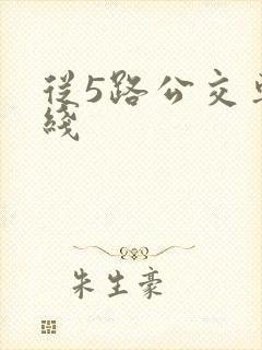 从5路公交车路线