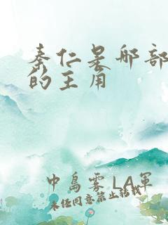 秦仁是哪部小说的主角