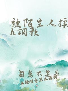 被陌生人揉花蒂h调教