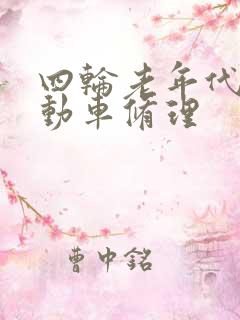四轮老年代步电动车修理