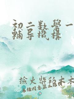 初二数学一对一辅导机构