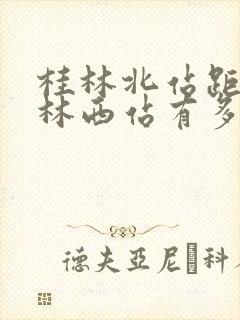 桂林北站距离桂林西站有多远