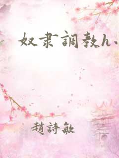奴隶调教h小说