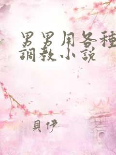 男男用各种道具调教小说