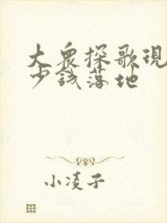大众探歌现在多少钱落地