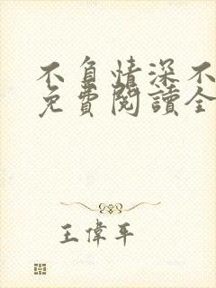 不负情深不负你免费阅读全文