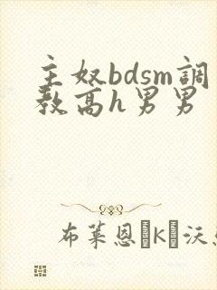 主奴bdsm调教高h男男