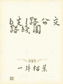 b支1路公交车路线图