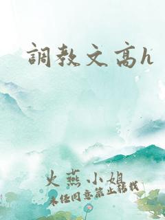 调教文高h