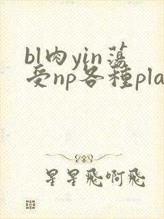 bl肉yin荡受np各种play男男