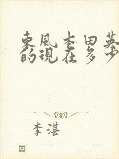 东风本田英仕派的现在多少钱