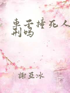 车子撞死人要判刑吗