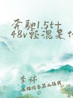 奔驰1.5t+48v轻混是什么意思