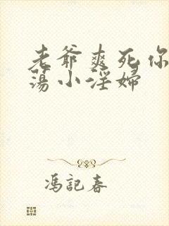 老爷爽死你个放荡小淫妇