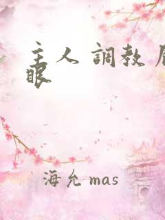主人 调教 屁眼