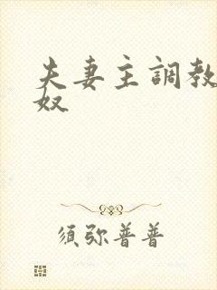 夫妻主调教绿帽奴