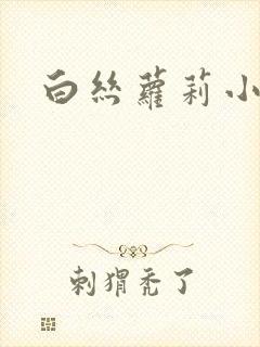 白丝萝莉小说h