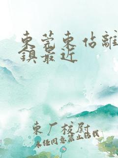 东莞东站离哪个镇最近