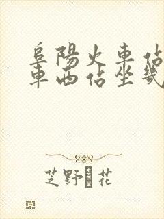 阜阳火车站到汽车西站坐几路公交车 阜阳火车站到汽车西站坐几路公交车