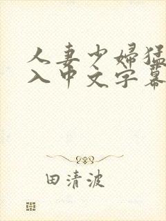 人妻少妇猛烈进入中文字幕图