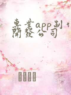 专业app制作开发公司