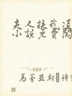 夫人扶我凌云志小说免费阅读