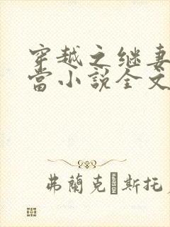穿越之继妻不好当小说全文免费阅读