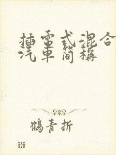插电式混合动力汽车简称